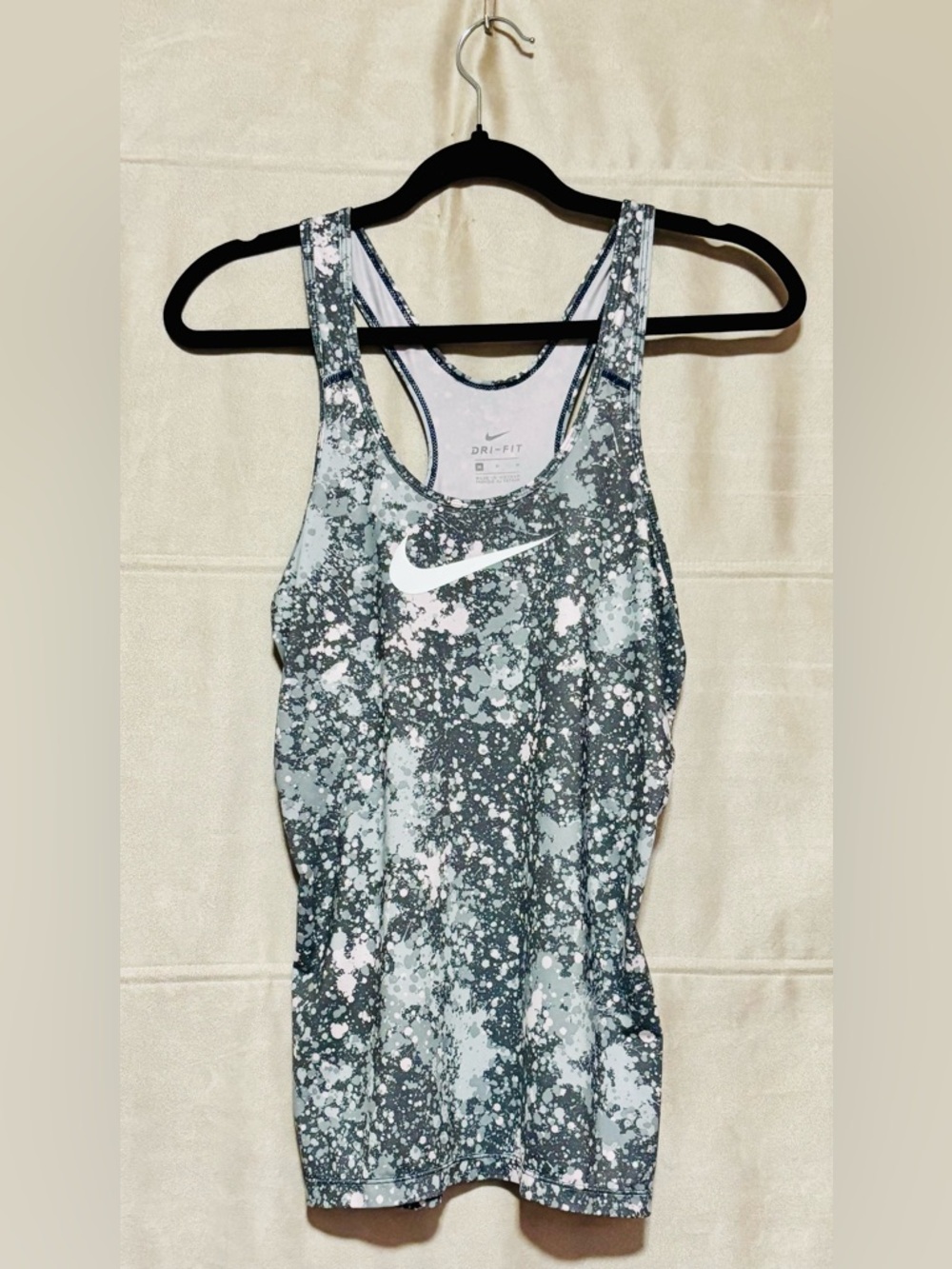 Nike Dri-Fit Paint Splatter Design Tank Top